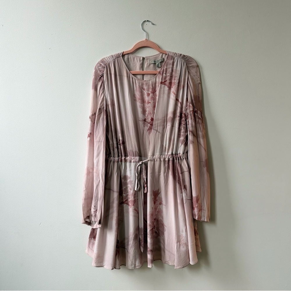 AllSaints Cassandra Ume Floral Mini Dress 16 - Picture 7 of 10